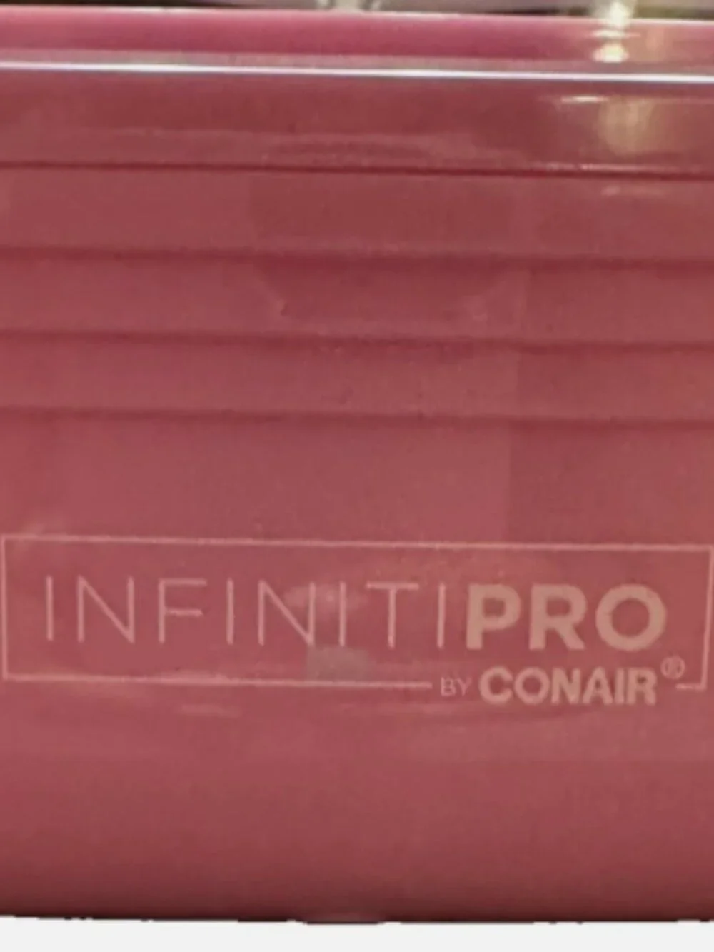 Conair InfinitiPRO Ceramic Jumbo Hot Rollers Pink 8 Roller Set Tested Clips